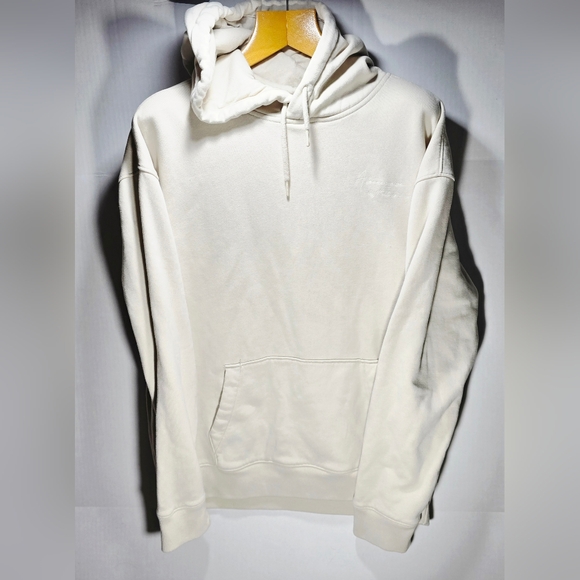 Sweaters - Abercrombie & Fitch XL Cream Hoodie with Front Pocket SUPER SOFT
